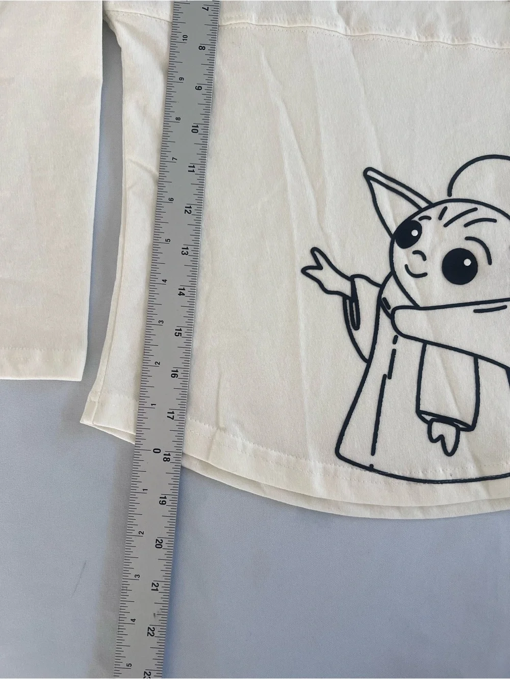 Disney Star Wars The Child Grogu & Mandalorian Cream Spirit Jersey Kids Top